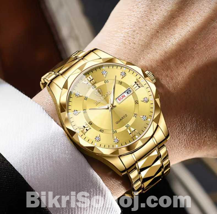 BINBOND 2521 Luxury Brand Luminous Quartz Watch For Men